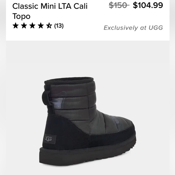 BRAND NEW NEVER BEEN WORN UGG Classic Mini LTA Cali Boots New - Picture 13 of 15